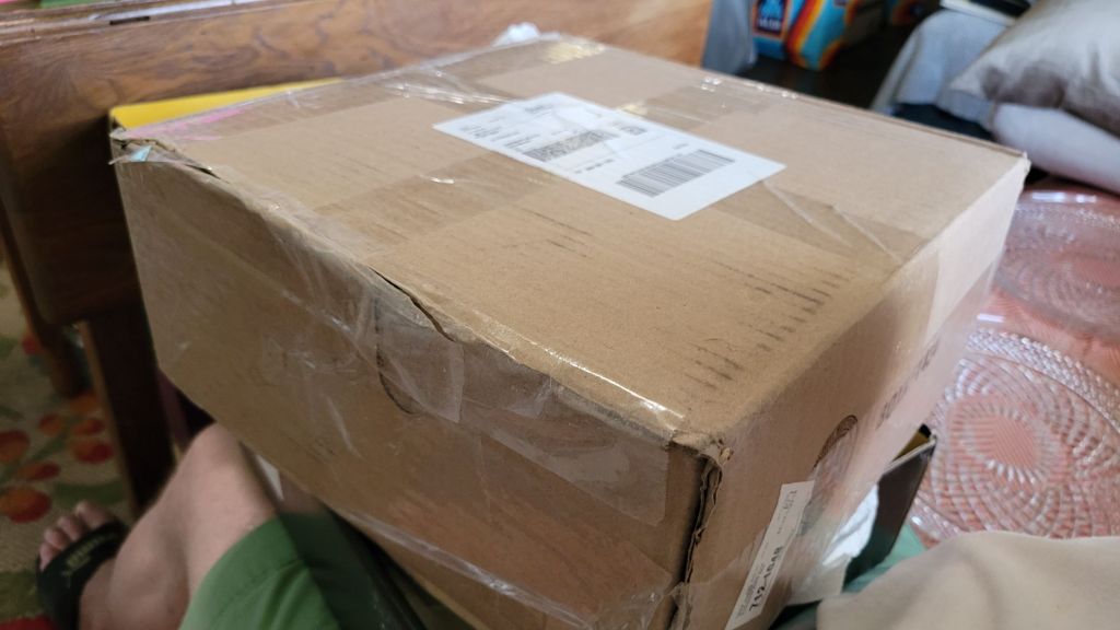 just a photo of a box. a box full of sadness.